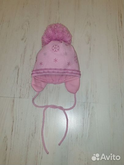 Шапка зимняя для девочки новая