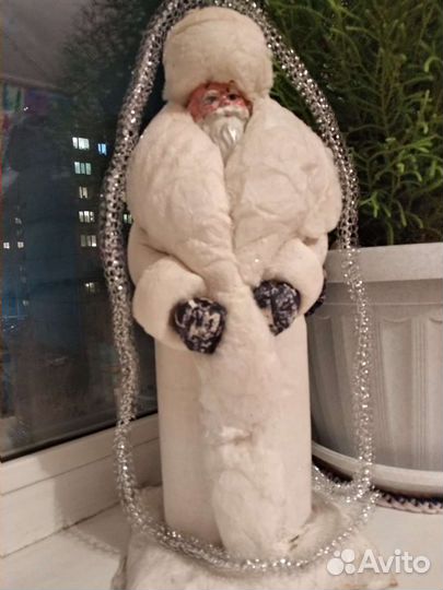 Дед Мороз СССР 50-60х годов из ваты