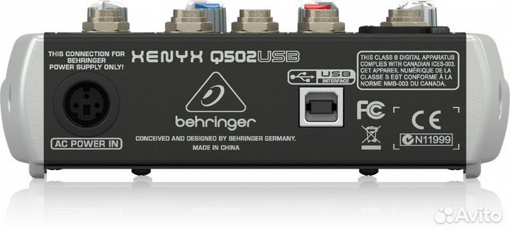 Микшерный пульт Behringer Q502USB