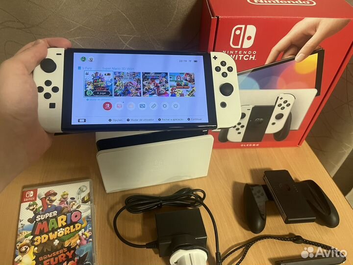 Nintendo switch oled с играми (продать сегодня)