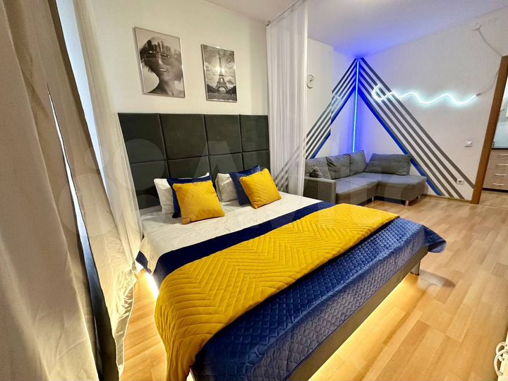 1-к. квартира, 53 м², 4/25 эт.