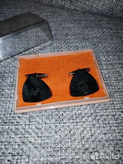 Запонки СССР новые винтаж Телец