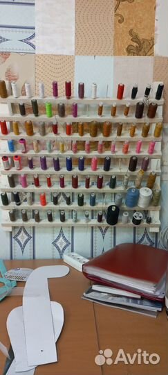 Держатель для катушек с нитками