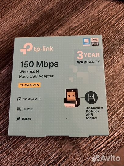 Сетевой адаптер TP-link TL-WN725N