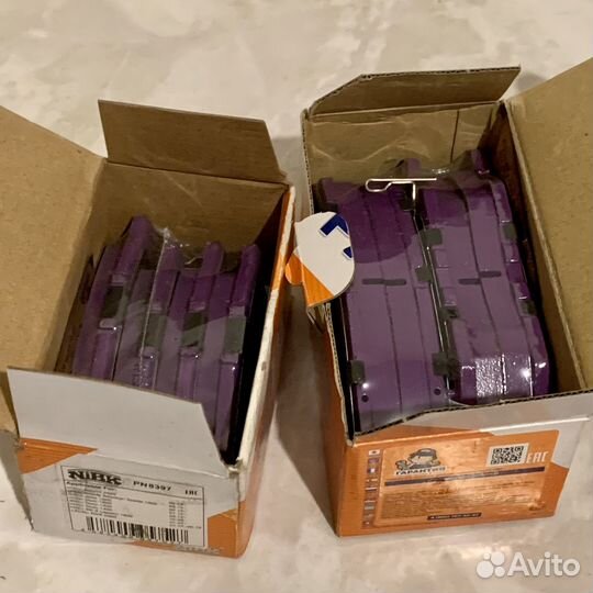 Nibk Honda новые тормозные колодки оригинал