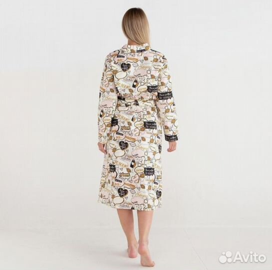Халат вафельный новый