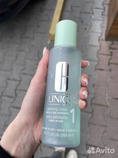 Clinique лосьон отшелушивающий