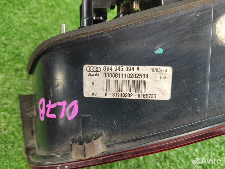 Фонарь задний правый в крышку VAG Audi S3 8V A3 8V