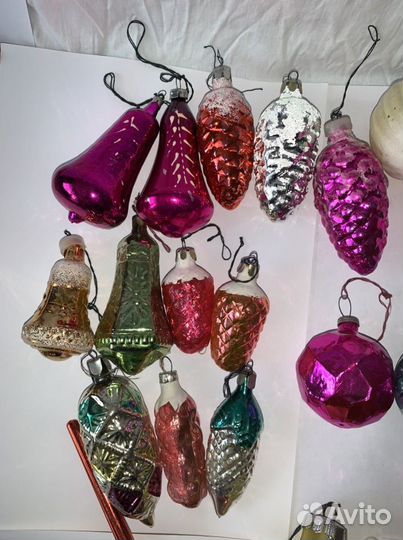 Елочные игрушки СССР