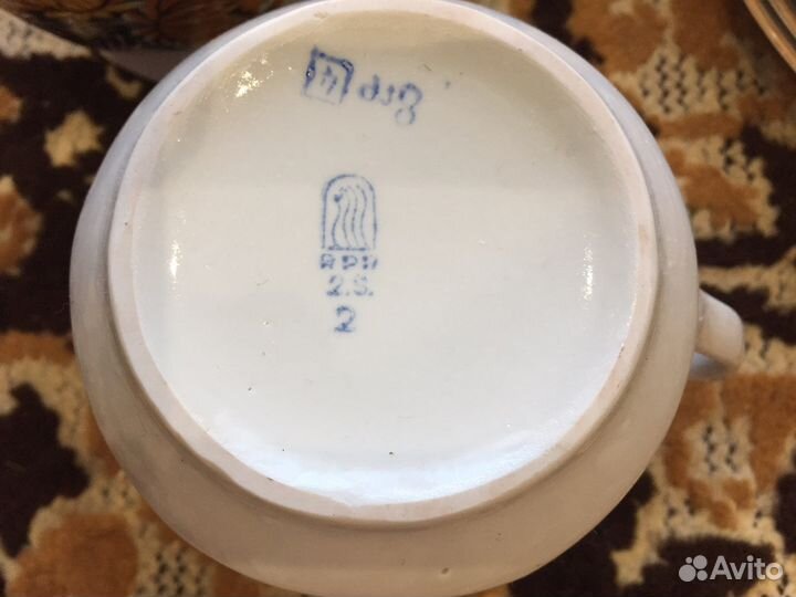 Чайно кофейный сервиз +набор тарелок, СССР