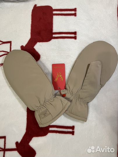 Варежки женские теплые