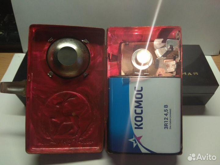 Антикварный фонарик СССР