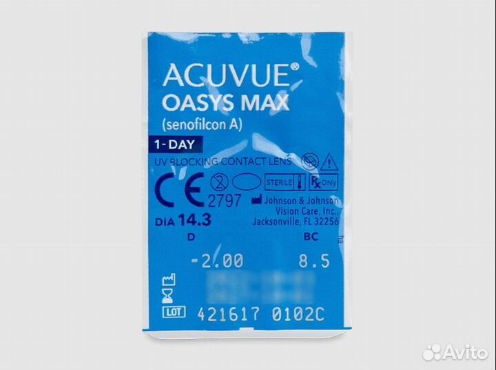 Acuvue Oasys Max 1-Day (30 линз)