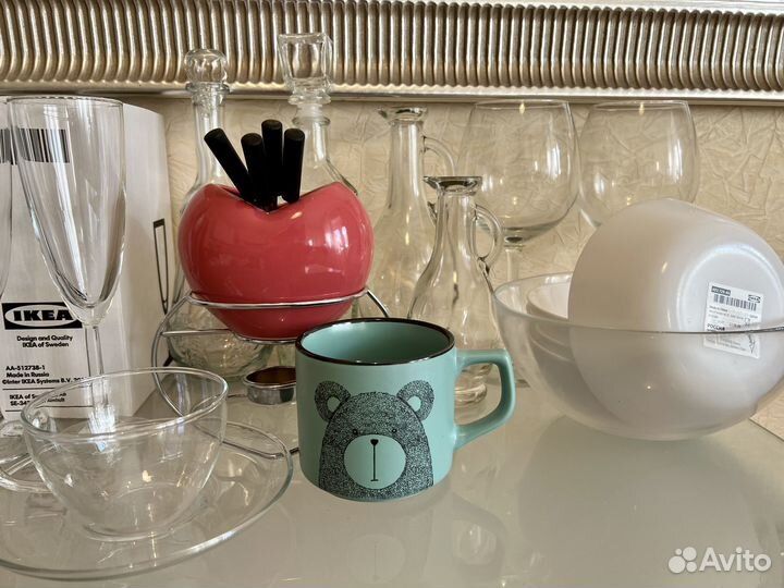 Посуда IKEA новая миска икея бланда офтаст