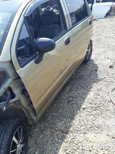 Двери на Деу Матиз Передние и задние Песочный цвет