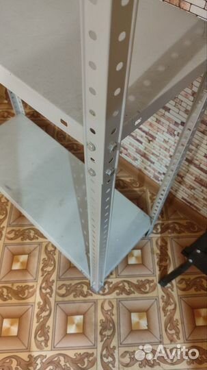 Стеллаж разборный металлический