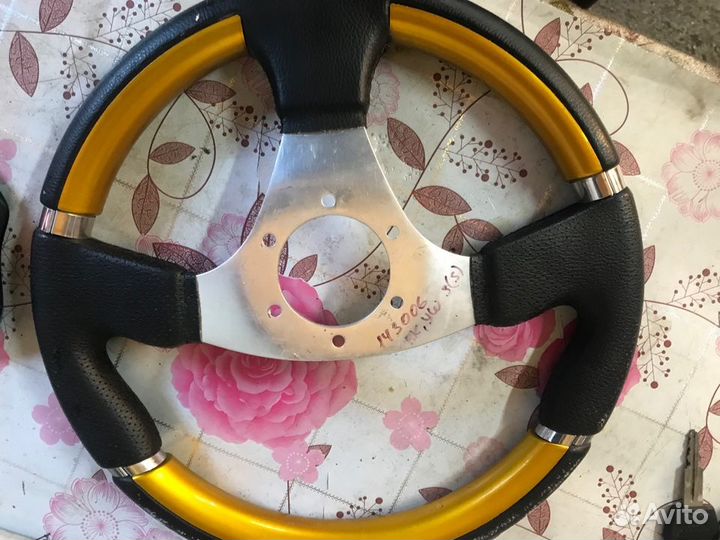 Спортивный руль на ваз