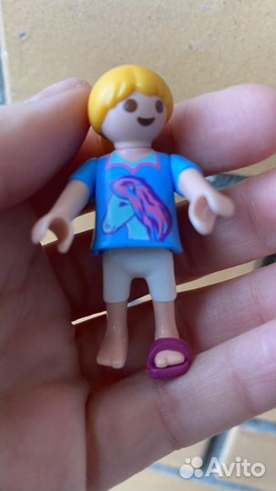 Playmobil мотоцикл фигурки