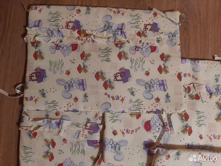 Бортики в детскую кроватку бу