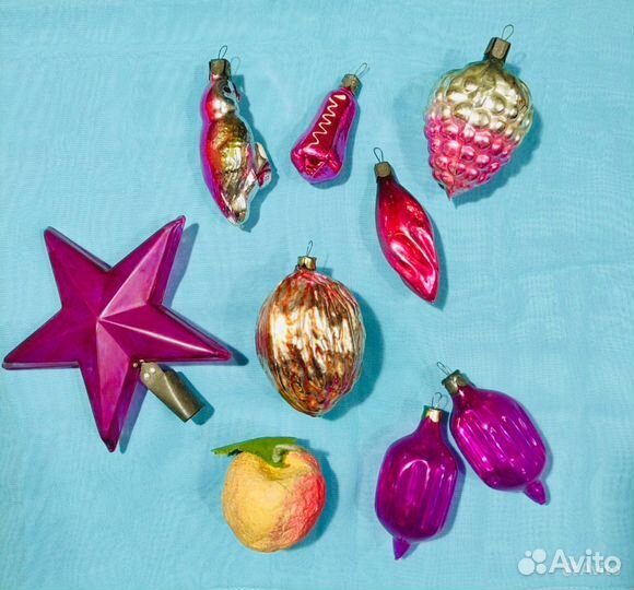 Елочные игрушки СССР