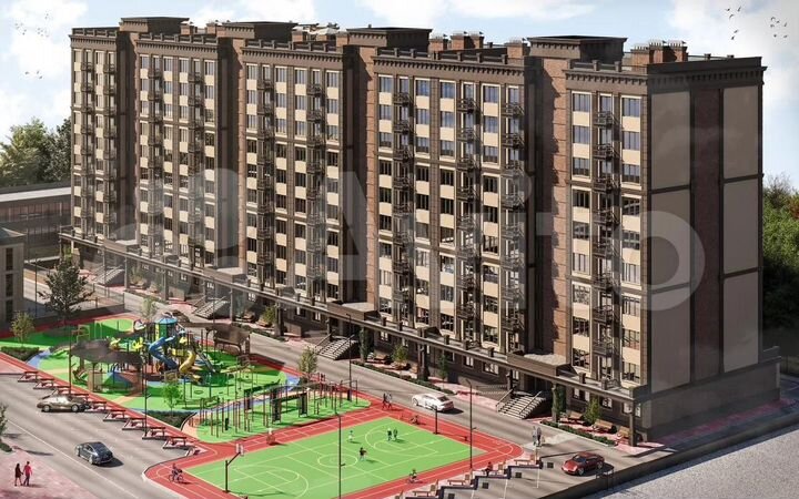 1-к. квартира, 50 м², 4/11 эт.