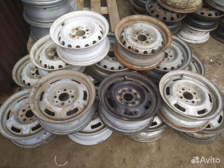 Штампованный диск R13 4х98 Ваз Лада