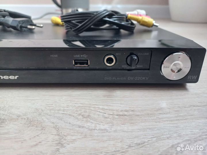 Dvd плеер pioneer dv220kv