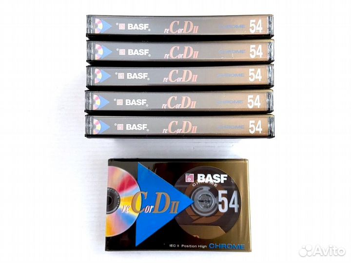 Аудиокассеты кассеты Basf reCorD II 54 - Chrome