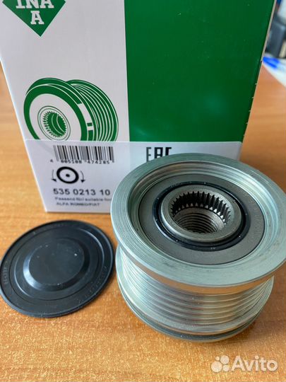 Обгонная муфта генератора 535021310 INA Fiat