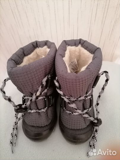 Детские зимние ботинки demar 22р