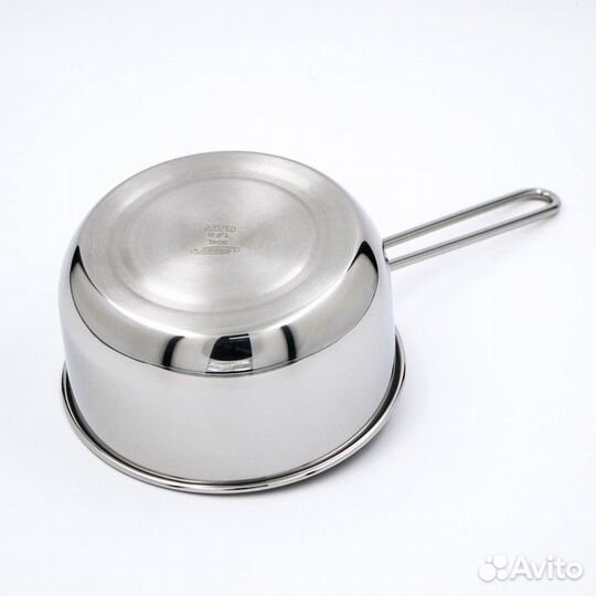 Ковш «Классика», 1,5 л, металлическая ручка, цвет