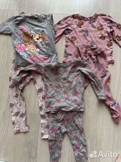 Пижама для девочки 98 104