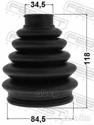 Пыльник ШРУСа внешнего (комплект) 2517C5 Febest