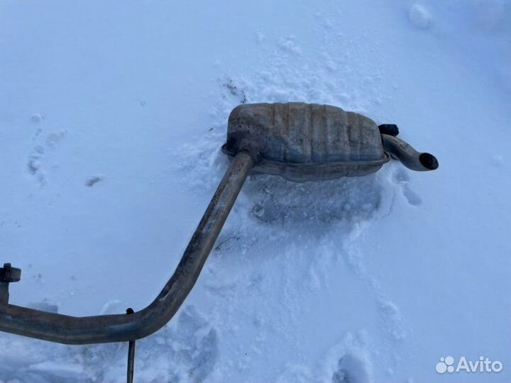 Глушитель в сборе Mercedes-Benz E-Class W211 M272