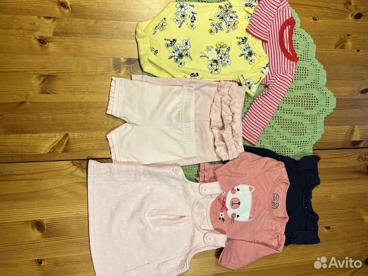 Вещи для новорожденных пакетом 0-3 месяца