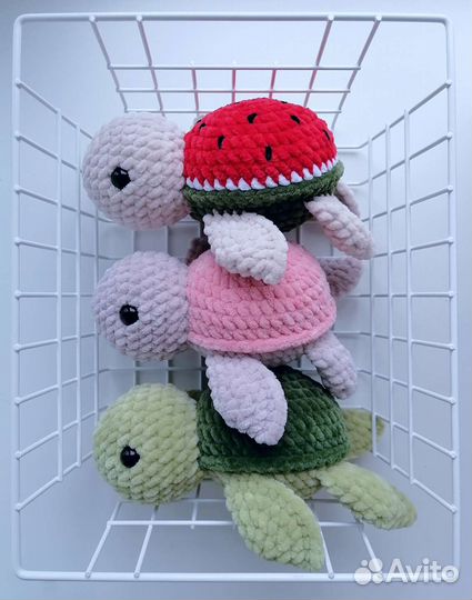 Вязаная черепашка