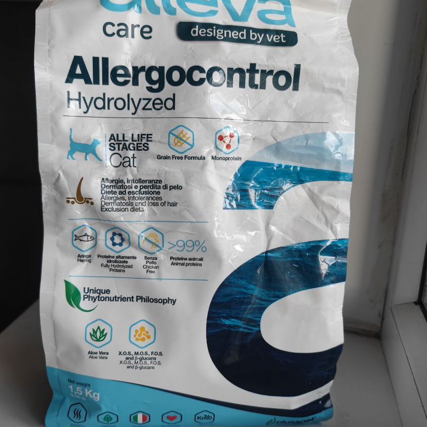 Сухой корм для кошек Alleva Allergocontrol