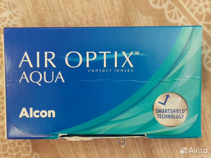 Линзы контактные AIR optix aqua