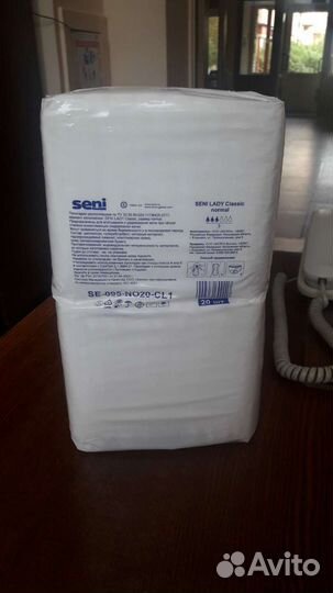 Урологические прокладки женские сени