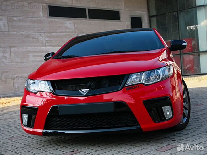 Решетка радиатора на Kia Cerato Forte