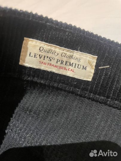 Вельветовые джинсы Levis