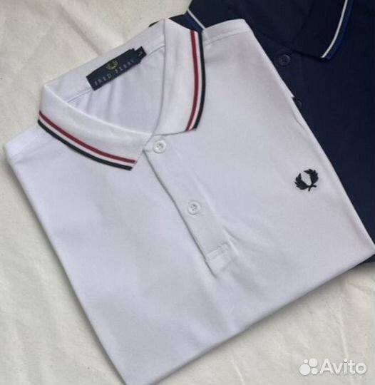 Polo Fred Perry белое