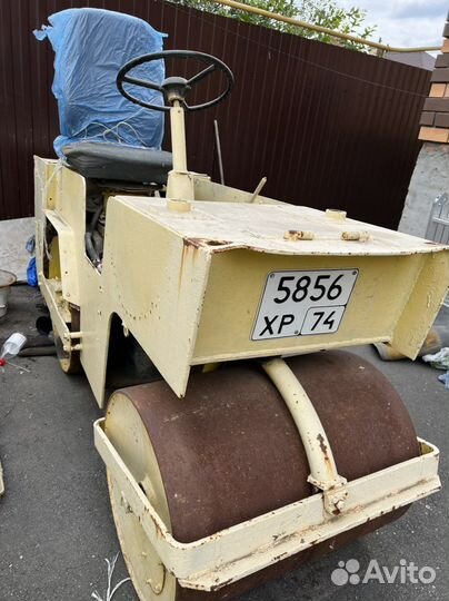 Дорожный каток Раскат ДУ-54, 1988