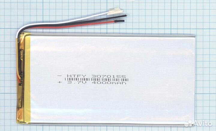Аккумулятор Li-Pol (батарея) 3*70*155мм 3pin 3.7V