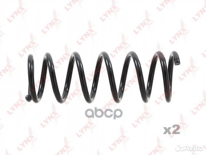 Пружина подвески задняя зад прав/лев SC2640