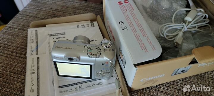 Продам цифровой фотоаппарат canon power shot a580