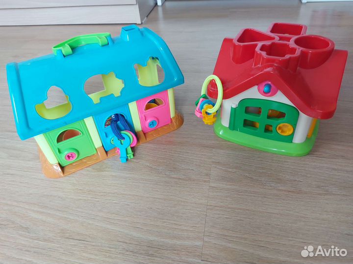 Домик сортер,развивающие игрушки