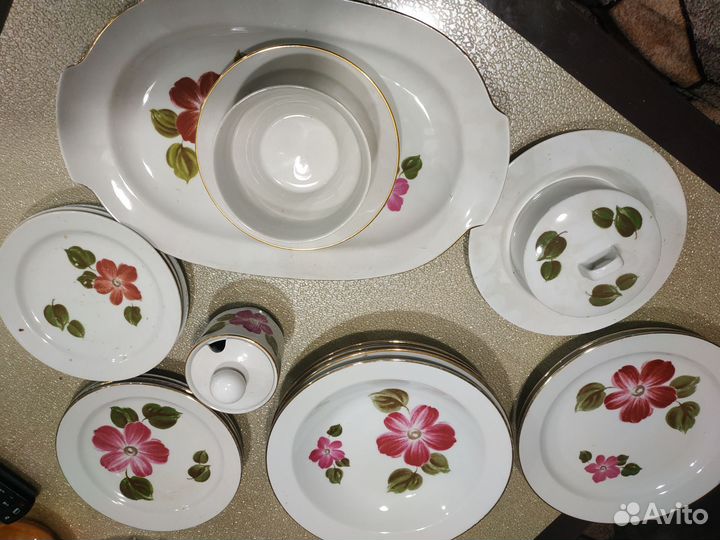 Столовый сервиз гдр Кольдиц