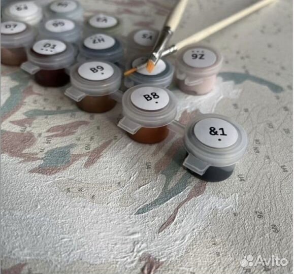 Картина по номерам новая 50х40