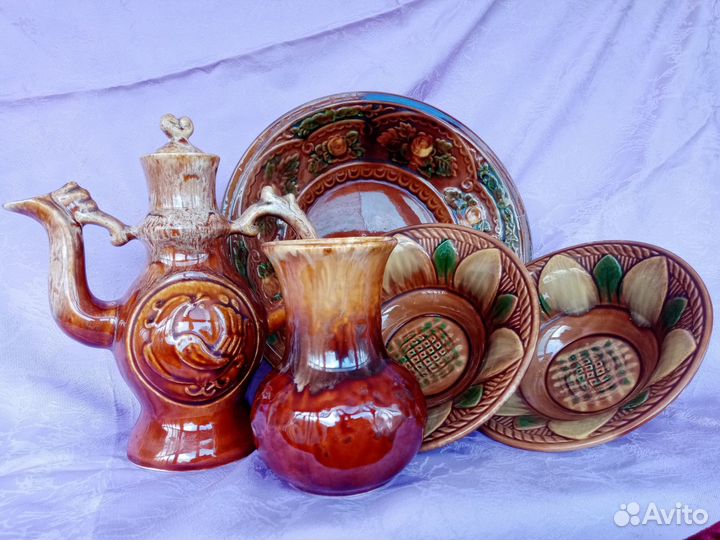 Керамика СССР кувшин, ваза, блюдо и прочее
